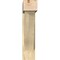 Ekena Millwork Traditional Block Rough Sawn Bracket w/ Offset Brace, Douglas Fir, 8"W x 32"D x 36"H BKT0806X32X36TRA05RDF - alternate 2